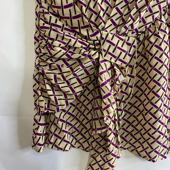 Anthropologie Edme & Esyllte Silk Top Size 4 - Picture 4 of 9